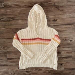 Ripcurl striped hoodie sweater